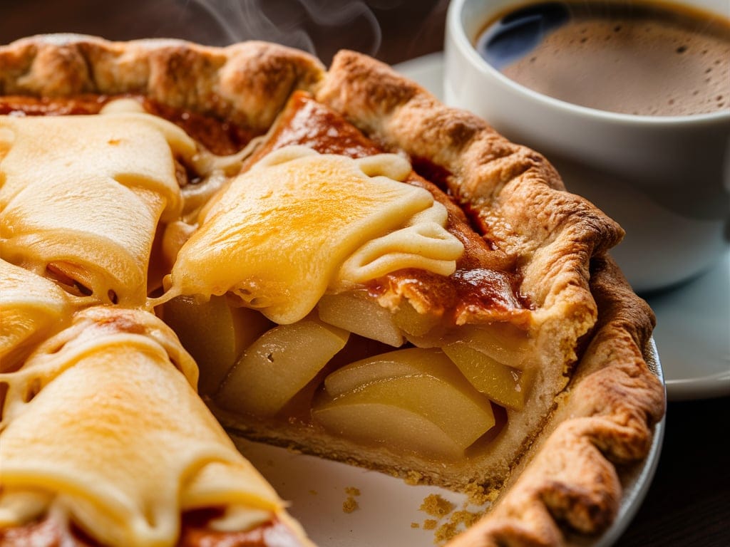 Apple Pie with Cheese