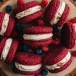 Red Velvet Cake Cookies