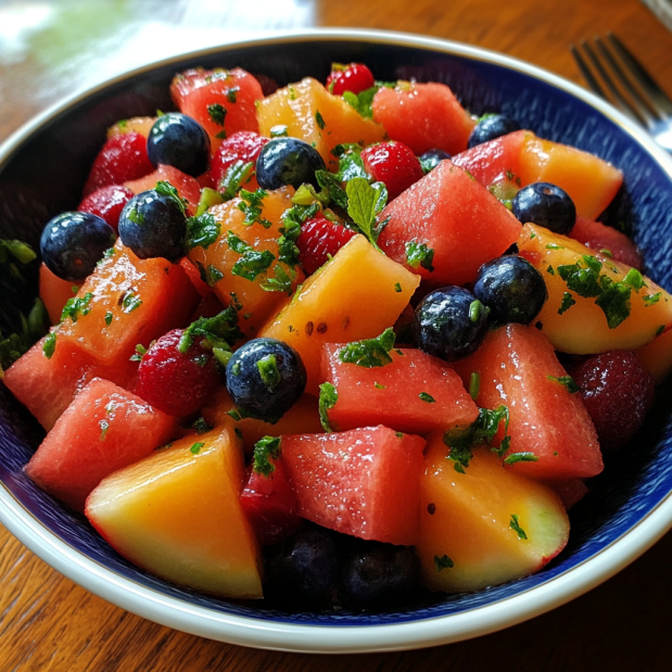 watermelon fruit salad