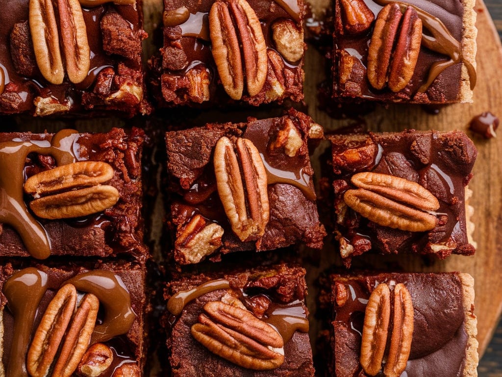 Chocolate Pecan Pie Bars