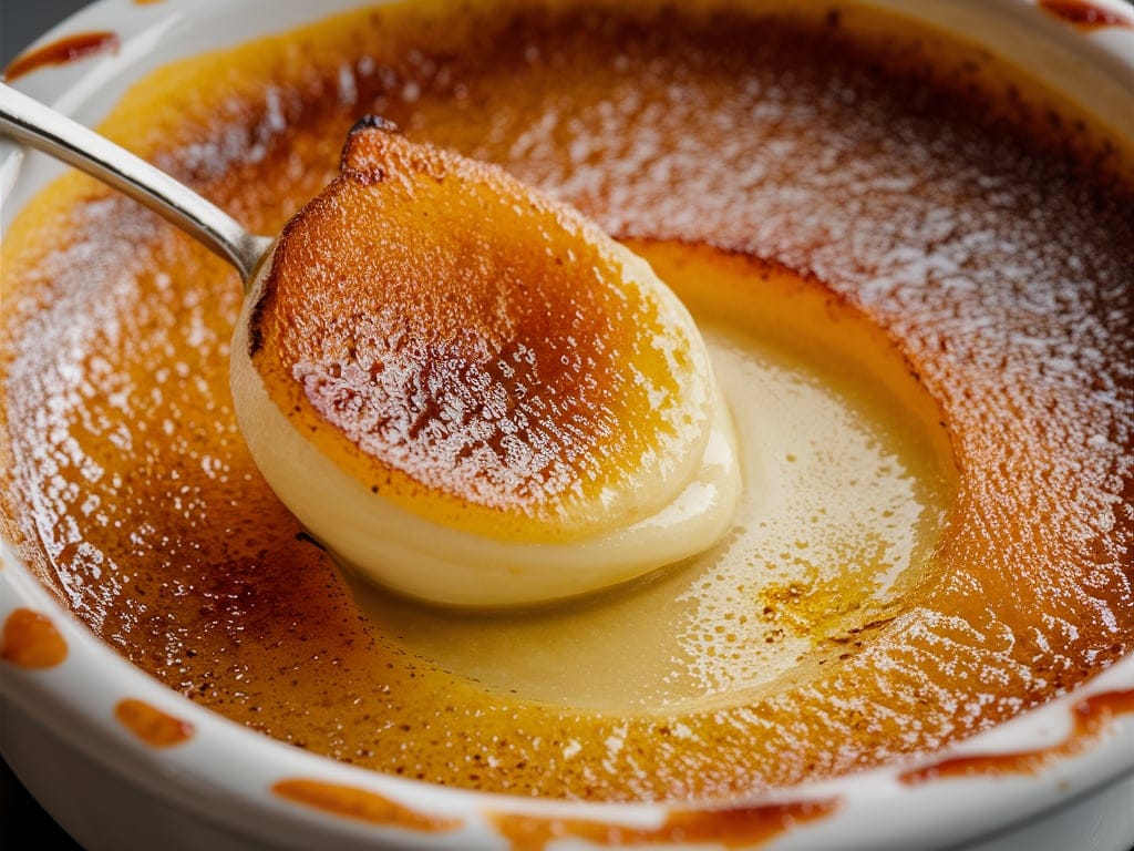 Is crème brûlée served hot or cold