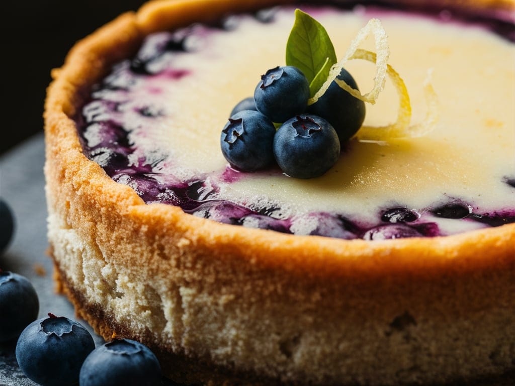 Lemon Blueberry Cheesecake