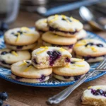 how to make lemon blueberry cookies