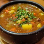 Do you drain hamburger meat for soup?