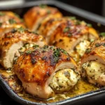 Cream cheese stuffed chicken