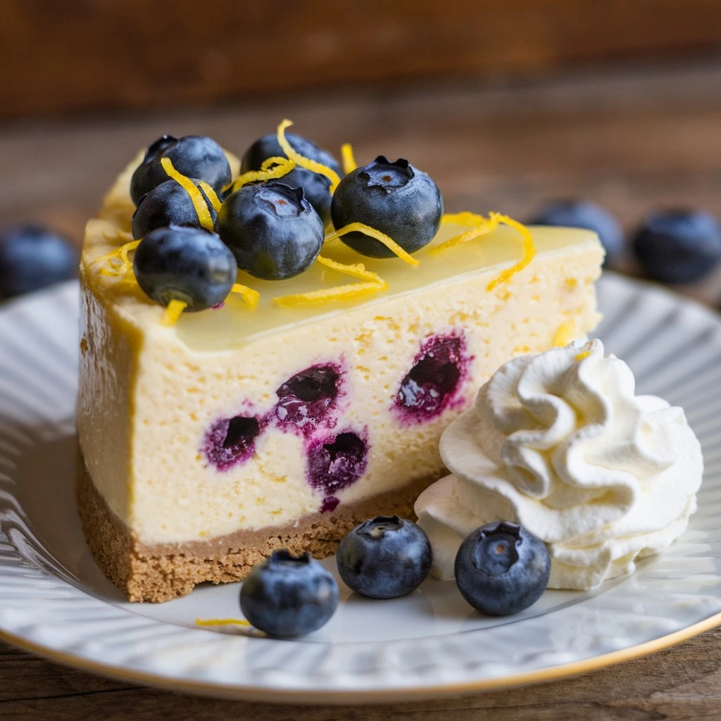 Lemon Blueberry Cheesecake