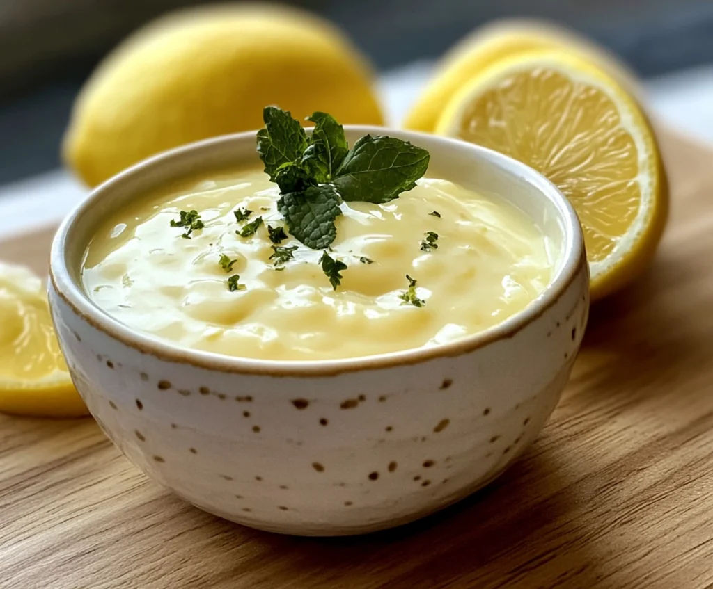 lemon cream sauce