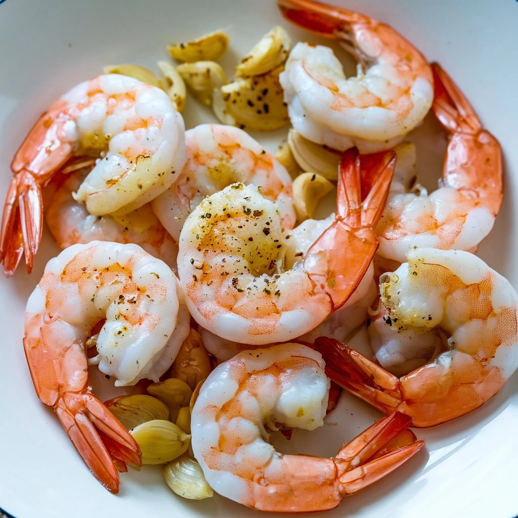 Why do you soak shrimp in milk before frying?