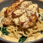 What is parmesan cream sauce made of?