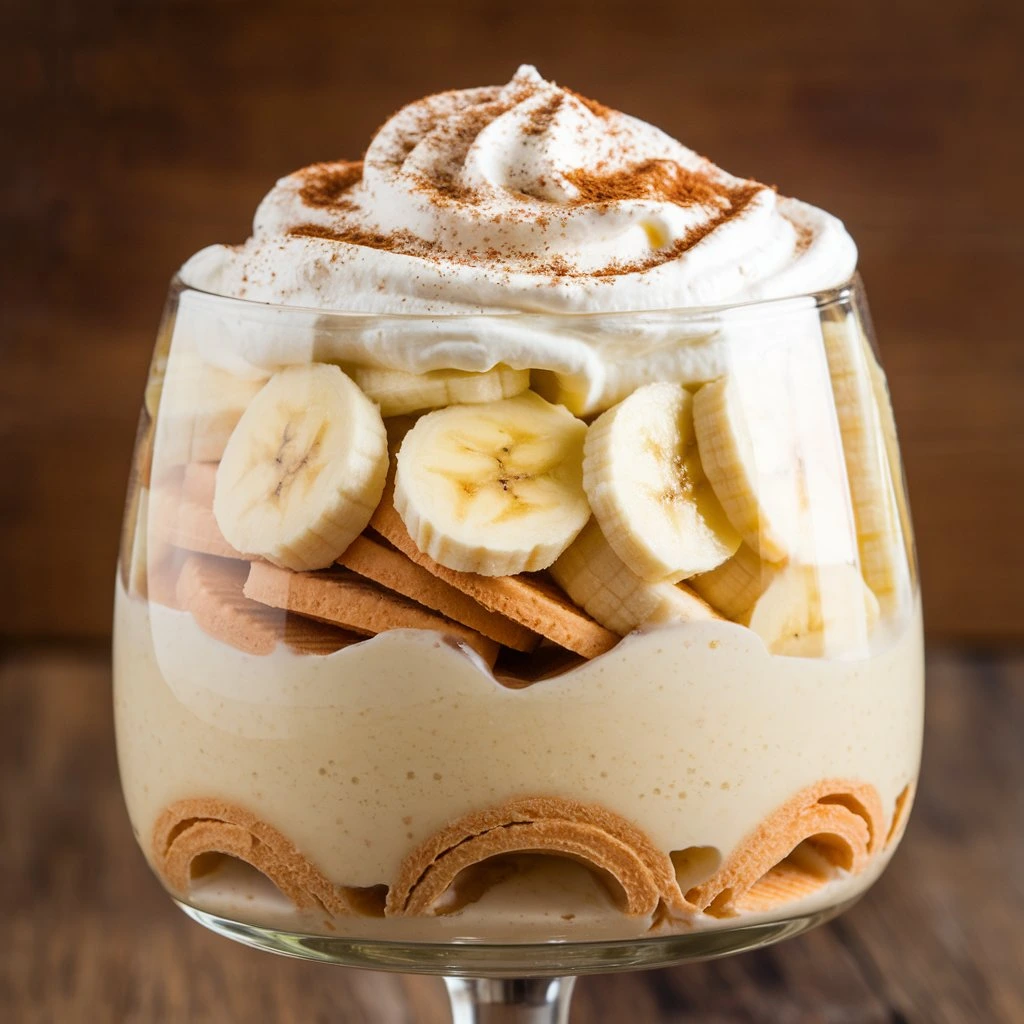 What keeps bananas from turning brown in banana pudding?