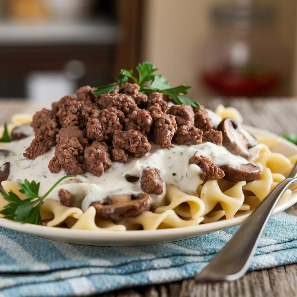 Is Hamburger Helper the same as Beef Stroganoff?