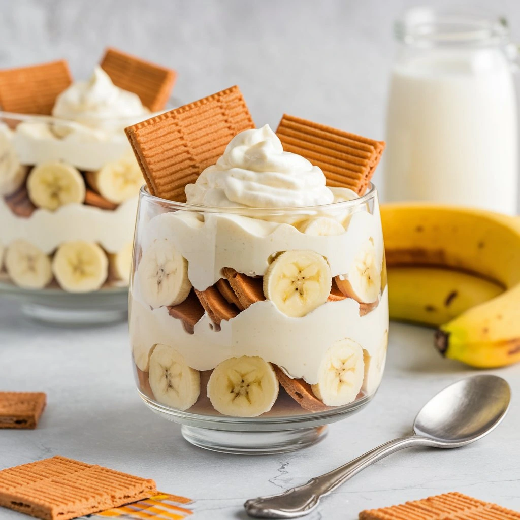 What can you use in banana pudding instead of wafers?