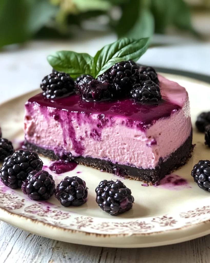 Blackberry Cheesecake Recipe