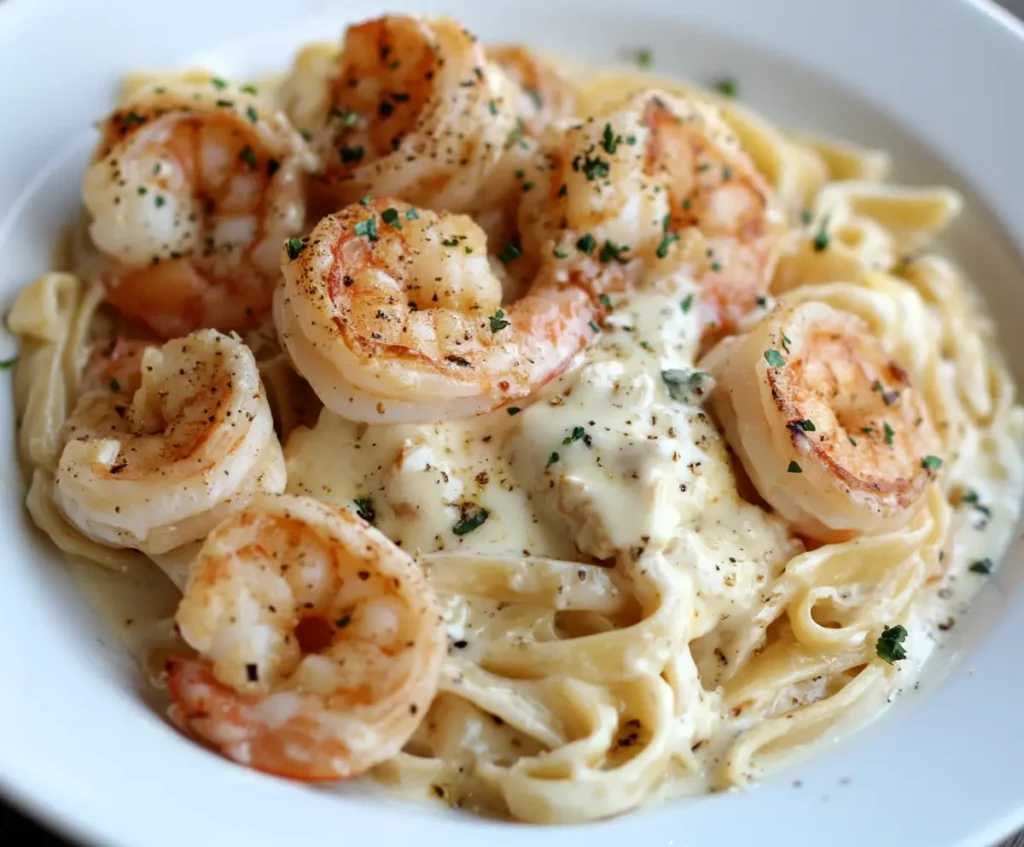 shrimp alfredo