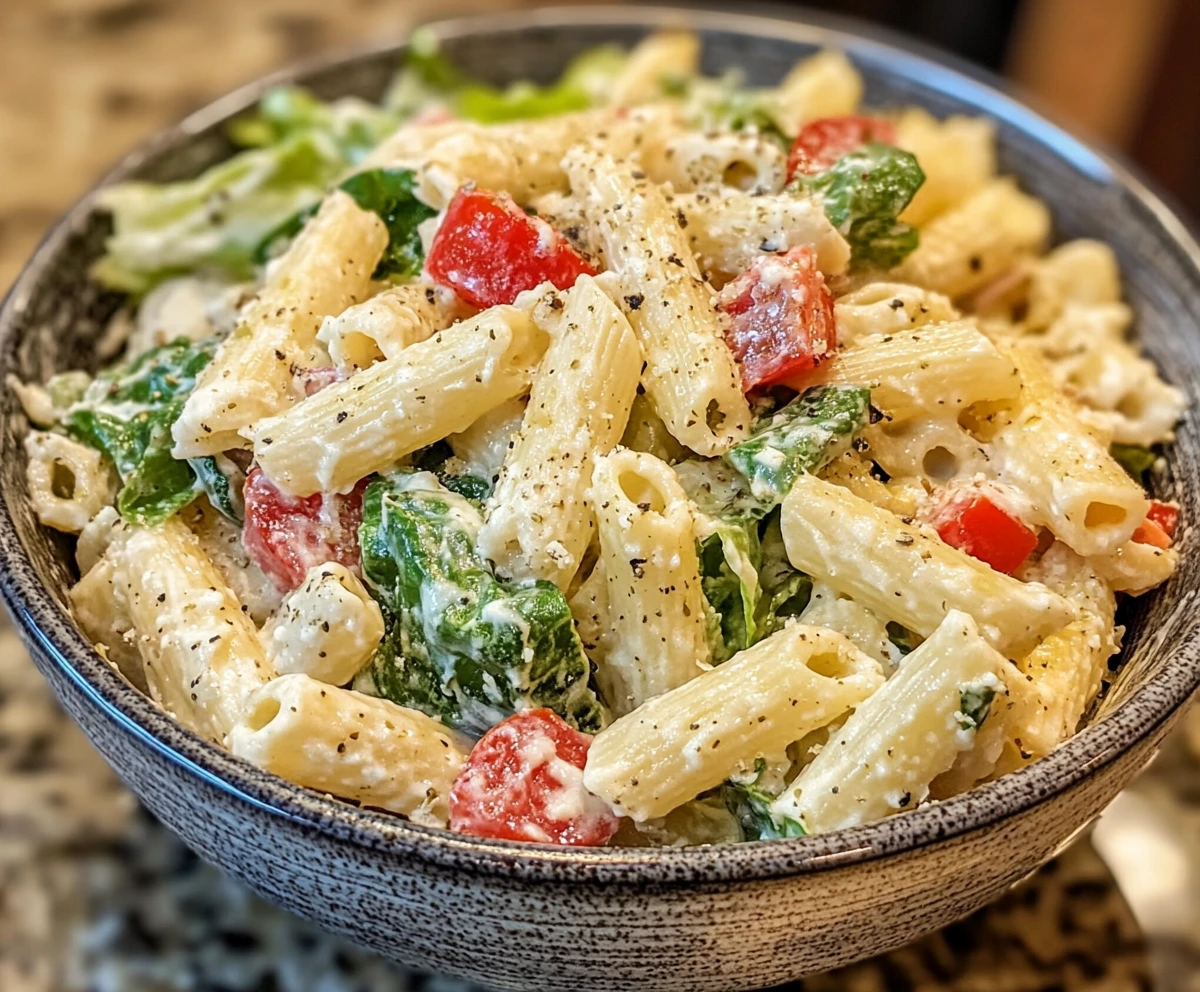 Caesar Pasta Salad