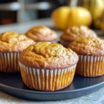 pumpkin banana muffins