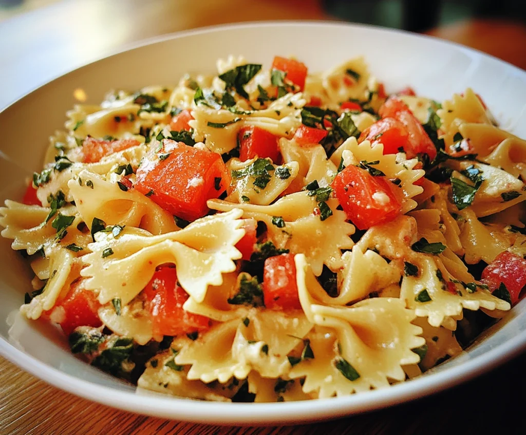 bow tie pasta salad