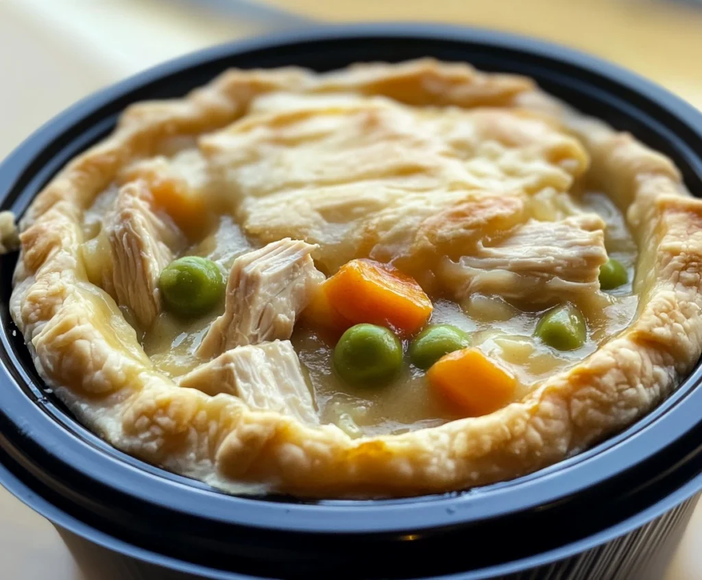 Crockpot Chicken Pot Pie