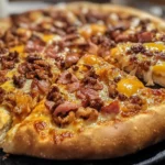 What is Casey's breakfast pizza made of?